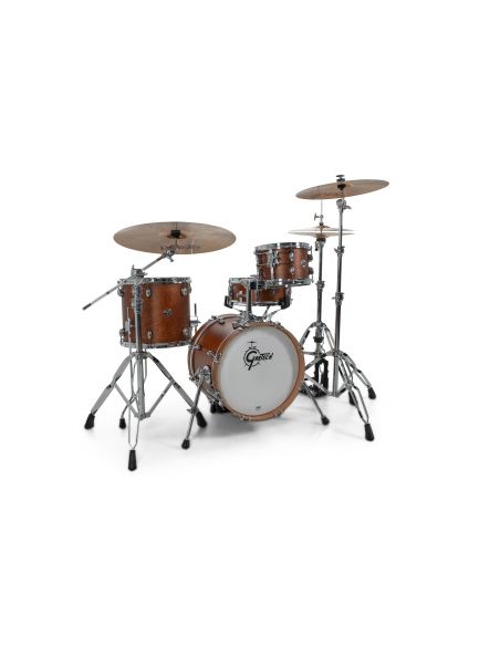 Drum-Set Grestch 4 shells - Catalina Club 16" - Satin Walnut Glaze