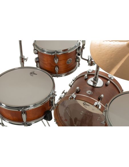 Jeu de 4 Fûts Catalina Club 16" - Satin Walnut Glaze