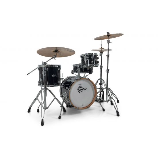 Jeu de 4 Fûts Catalina Club 16" - Piano Black