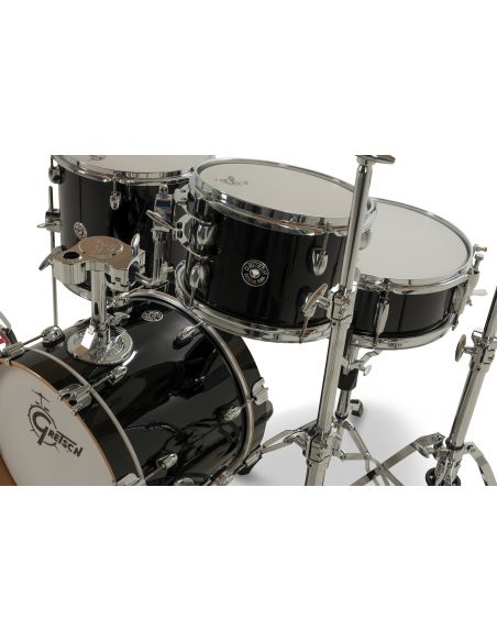 Jeu de 4 Fûts Catalina Club 16" - Piano Black