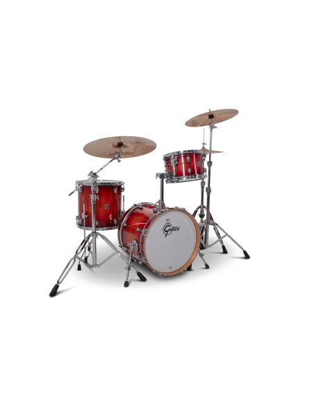 Jeu de 3 Fûts Catalina Club 18" - Gloss Crimson Burst