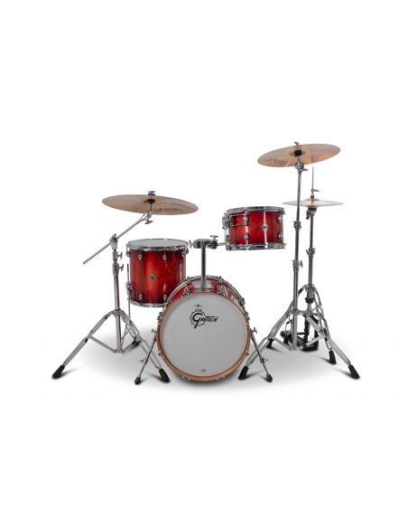 Jeu de 3 Fûts Catalina Club 18" - Gloss Crimson Burst