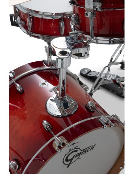 Jeu de 3 Fûts Catalina Club 18" - Gloss Crimson Burst