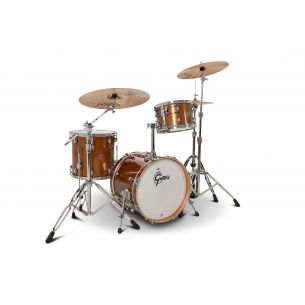 Drum-Set Grestch 3 shells - Catalina Club 18" - Bronze Sparckle