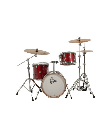 Jeu de 3 Fûts Catalina Club 18" - Dark cherry Sparckle