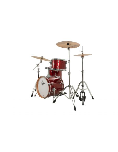 Jeu de 3 Fûts Catalina Club 18" - Dark cherry Sparckle