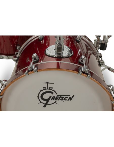 Jeu de 3 Fûts Catalina Club 18" - Dark cherry Sparckle
