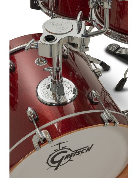 Jeu de 3 Fûts Catalina Club 18" - Dark cherry Sparckle