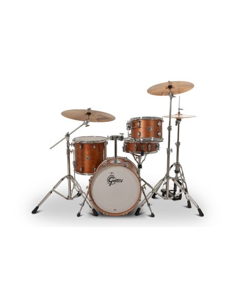 Jeu de 4 Fûts Catalina Club 18" - Satin Walnut Glaze