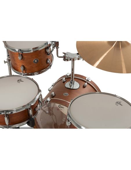 Jeu de 4 Fûts Catalina Club 18" - Satin Walnut Glaze