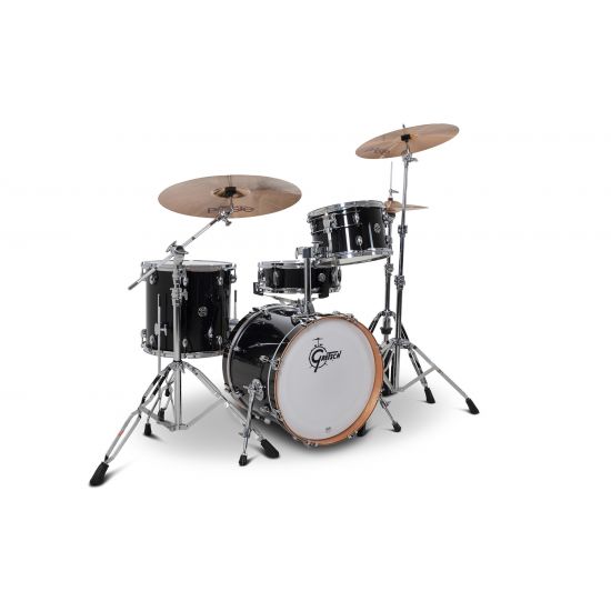 Jeu de 4 Fûts Catalina Club 18" - Piano Black