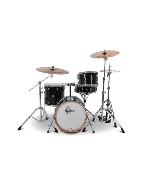 Jeu de 4 Fûts Catalina Club 18" - Piano Black