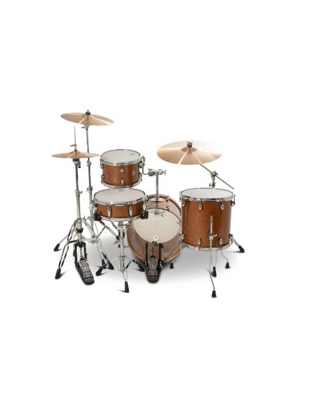 Drum-Set Grestch 4 shells - Catalina Club 18" - Bronze Sparckle