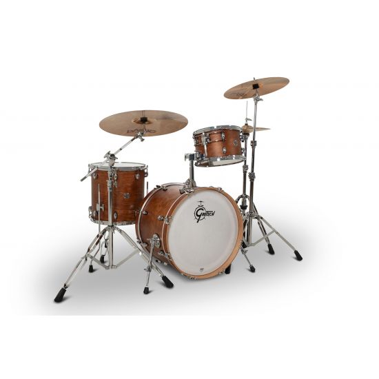 Jeu de 3 Fûts Catalina Club 20" - Satin Walnut Glaze