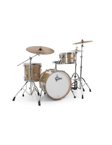 Drum-Set Grestch 3 shells - Catalina Club 20" - Sahara Sparkle