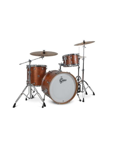 Jeu de 3 Fûts Catalina Club 22" - Satin Walnut Glaze