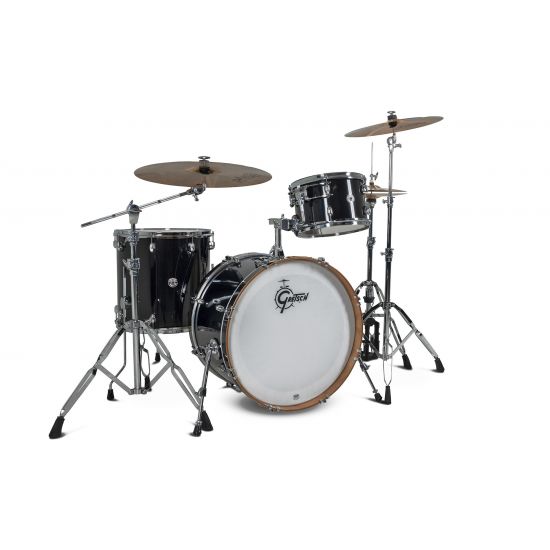 Jeu de 3 Fûts Catalina Club 22" - Piano Black