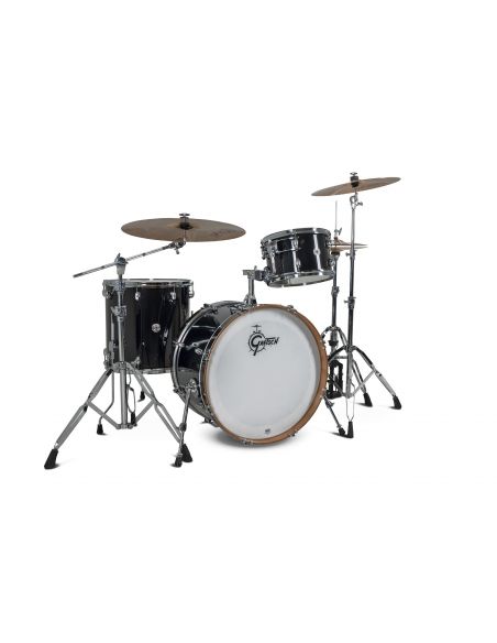 Drum-Set Grestch 3 shells - Catalina Club 22" - Piano Black