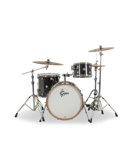 Drum-Set Grestch 3 shells - Catalina Club 22" - Piano Black