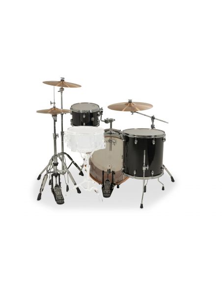 Drum-Set Grestch 3 shells - Catalina Club 22" - Piano Black