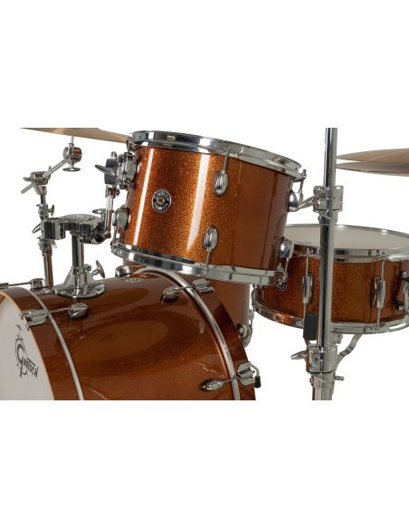Jeu de 3 Fûts Catalina Club 22" - Bronze Sparkle