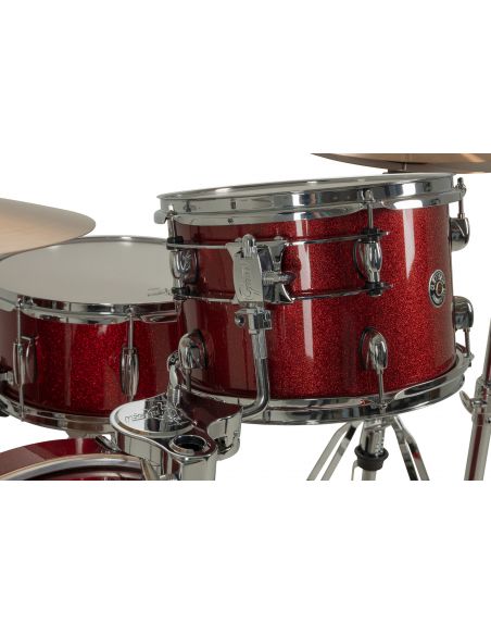 Drum-Set Grestch 3 shells - Catalina Club 22" - Dark Cherry Sparkle