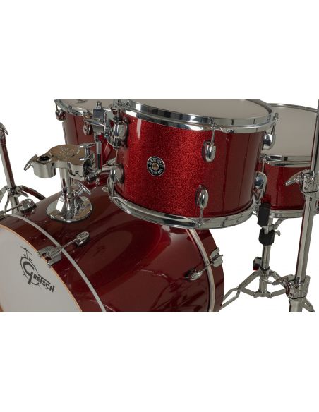 Drum-Set Grestch 3 shells - Catalina Club 22" - Dark Cherry Sparkle