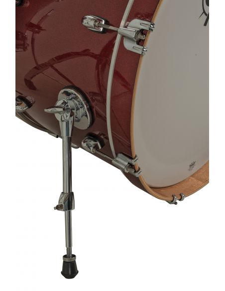 Jeu de 3 Fûts Catalina Club 22" - Dark Cherry Sparkle