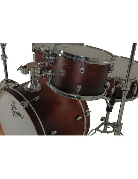 Drum-Set Grestch 4 shells - Catalina Club 22" - Satin Antique Fade
