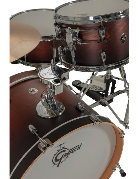 Drum-Set Grestch 4 shells - Catalina Club 22" - Satin Antique Fade