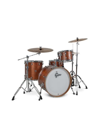 Jeu de 4 Fûts Catalina Club 22" - Satin Walnut Glaze