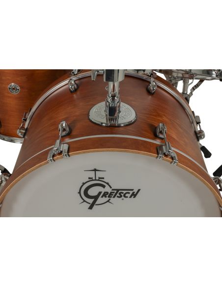 Drum-Set Grestch 4 shells - Catalina Club 22" - Satin Walnut Glaze