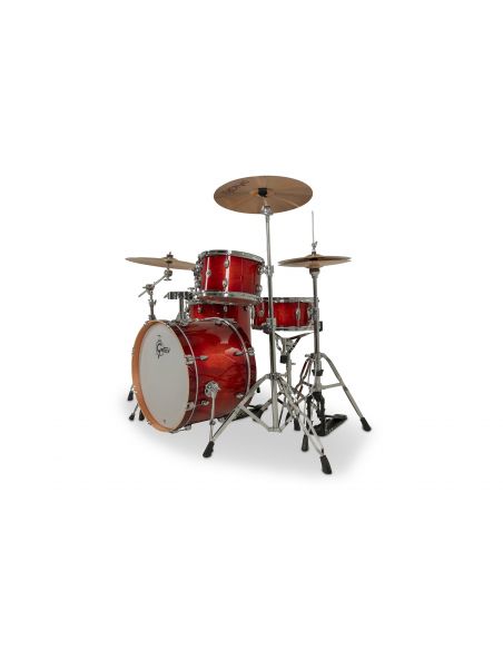 Jeu de 4 Fûts Catalina Club 22" - Gloss Crimson Burst