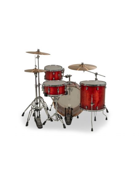 Jeu de 4 Fûts Catalina Club 22" - Gloss Crimson Burst