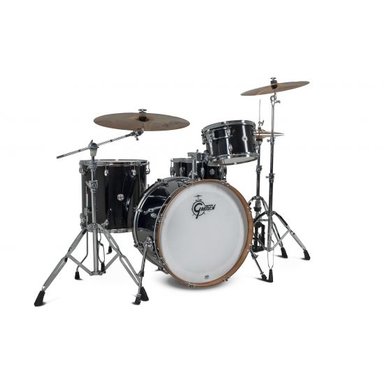 Jeu de 4 Fûts Catalina Club 22" - Piano Black