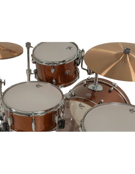 Drum-Set Grestch 4 shells - Catalina Club 22" - Bronze Sparkle