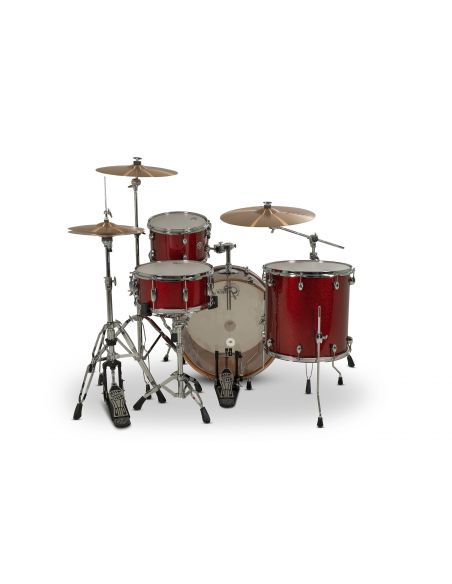 Jeu de 4 Fûts Catalina Club 22" - Dark Cherry Sparkle