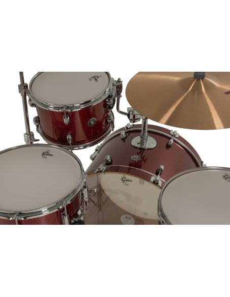 Jeu de 4 Fûts Catalina Club 22" - Dark Cherry Sparkle