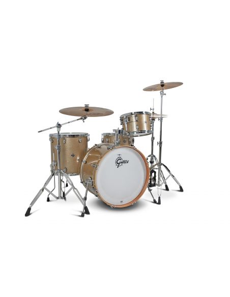 Drum-Set Grestch 4 shells - Catalina Club 22" - Sahara Sparkle