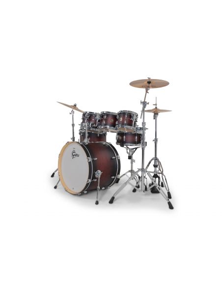 Jeu de 7 Fûts Catalina Maple 22" - Satin Deep Cherry Burst