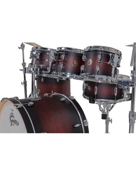 Jeu de 7 Fûts Catalina Maple 22" - Satin Deep Cherry Burst