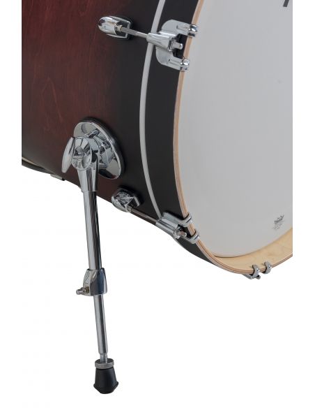 Drum-Set Grestch 7 shells - Catalina Maple 22" - Satin Deep Cherry Burst