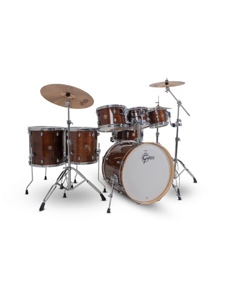Jeu de 7 Fûts Catalina Maple 22" - Walnut Glaze