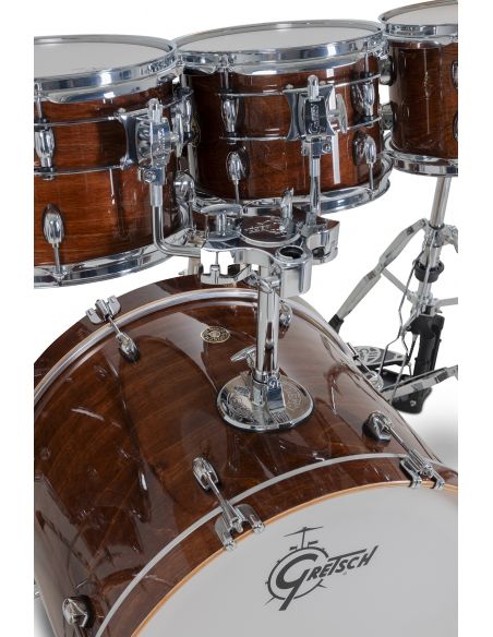 Drum-Set Grestch 7 shells - Catalina Maple 22" - Walnut Glaze