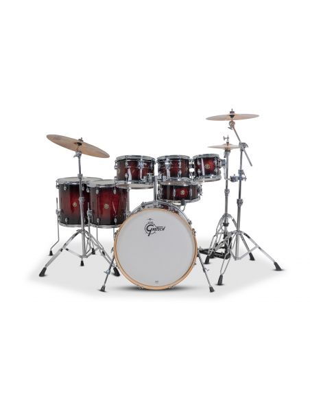 Jeu de 7 Fûts Catalina Maple 22" - Deep Cherry Burst