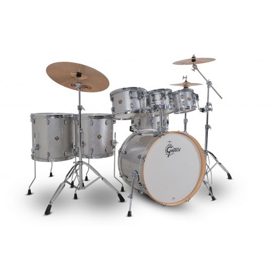 Jeu de 7 Fûts Catalina Maple 22" - Silver Sparkle