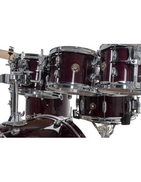 Drum-Set Grestch 7 shells - Catalina Maple 22" - Purple Gloss