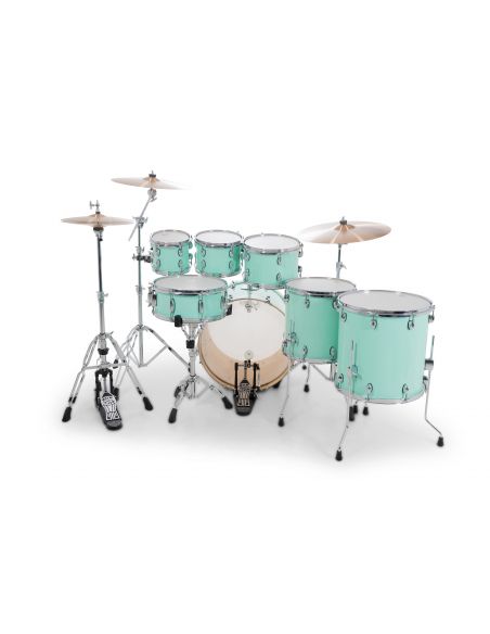 Jeu de 7 Fûts Catalina Maple 22" - Seafoam Green