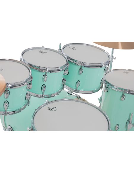 Jeu de 7 Fûts Catalina Maple 22" - Seafoam Green