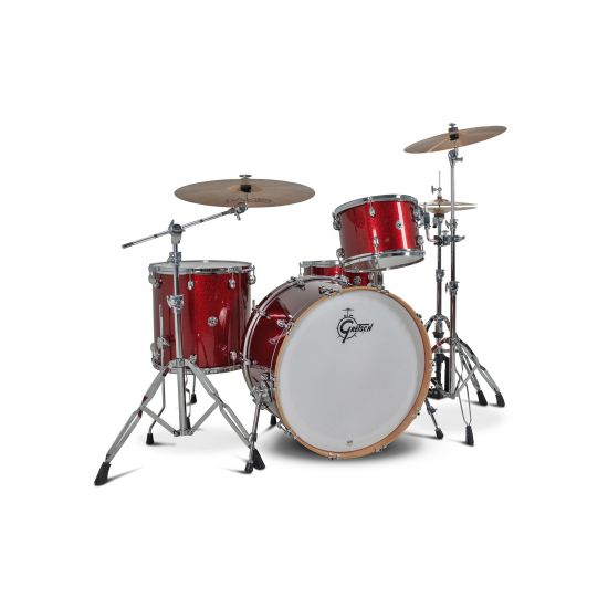Jeu de 4 Fûts Catalina Club 24" - Dark Cherry Sparkle